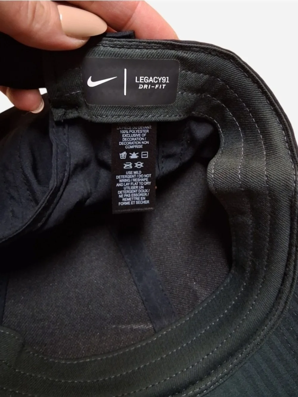 Nike Black Unisex Legendary19 Dri Fit Hat NWT